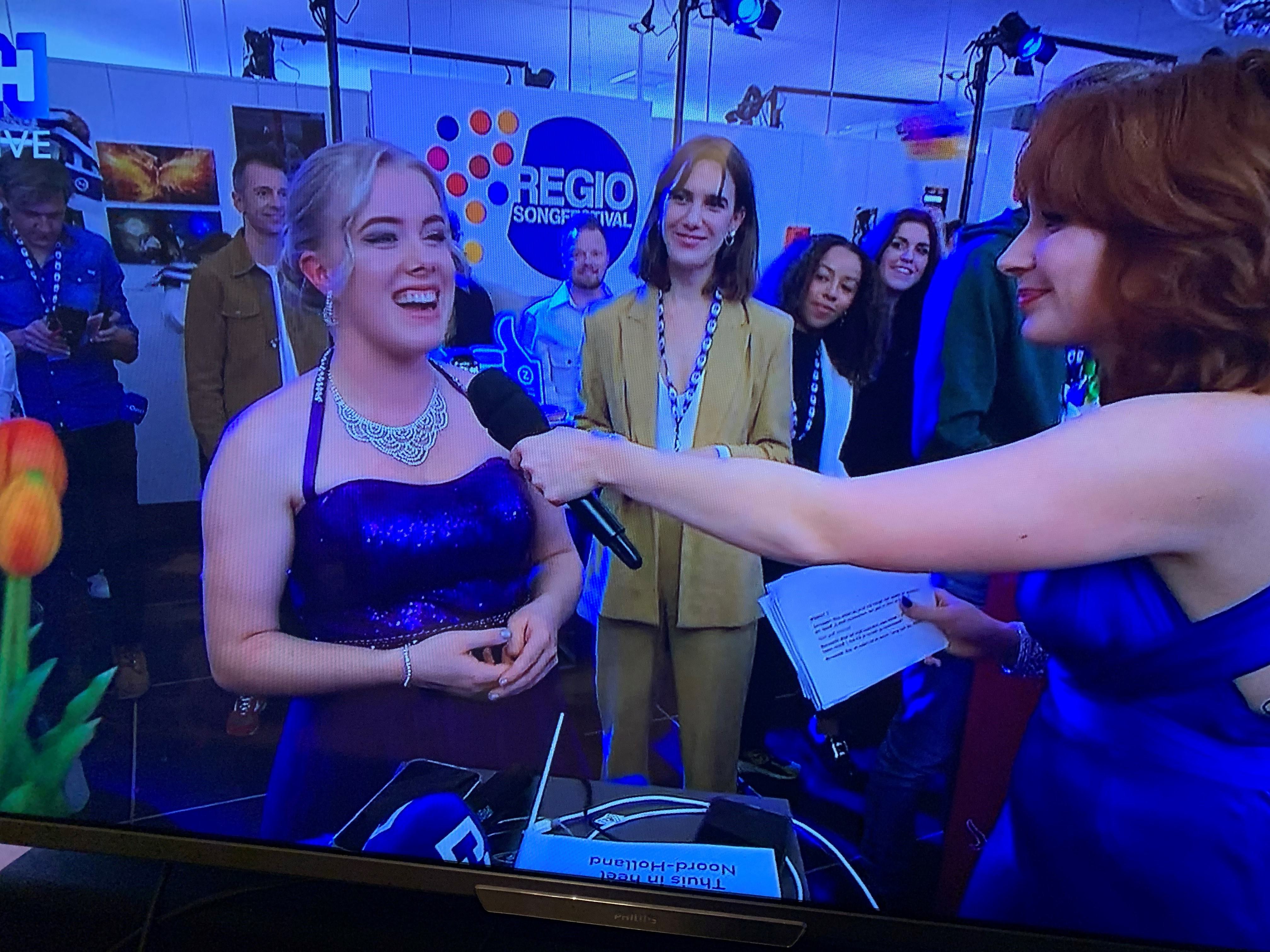 Emma Koning uit De Goorn wordt tiende op eerste Regio Songfestival
